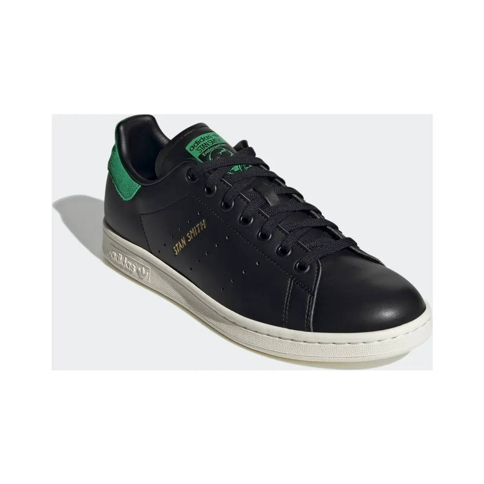 Adidas Stan Smith Core Black / Green / Off White (GZ6314)