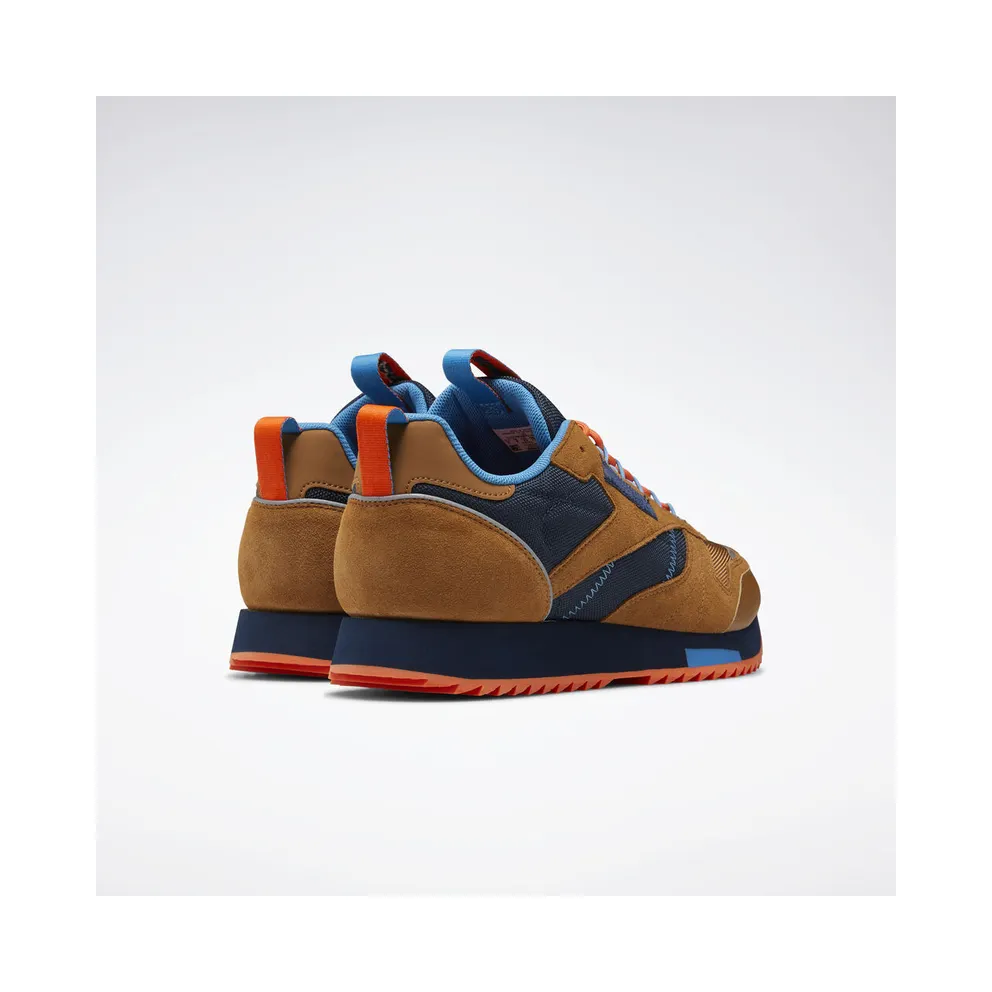 Reebok Classic Leather Ripple Trail Brown Wild Brown/Collegiate Navy-Cyan (Other Brands Other)