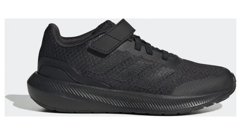 adidas RunFalcon 3.0 met Elastische Veters en Klittenband Core Black / Core Black / Core Black (HP5869)
