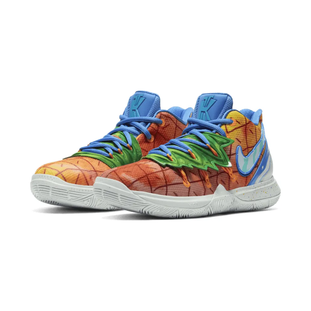Nike Kyrie 5 Spongebob Pineapple House (GS) Orange/Green-Blue (CJ7227-800)
