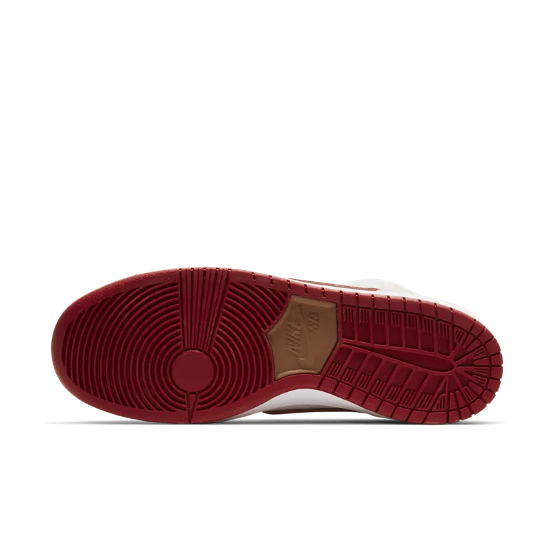 Nike SB Dunk High Sail Bright Crimson Sail/Bright Crimson (CV9499-100)