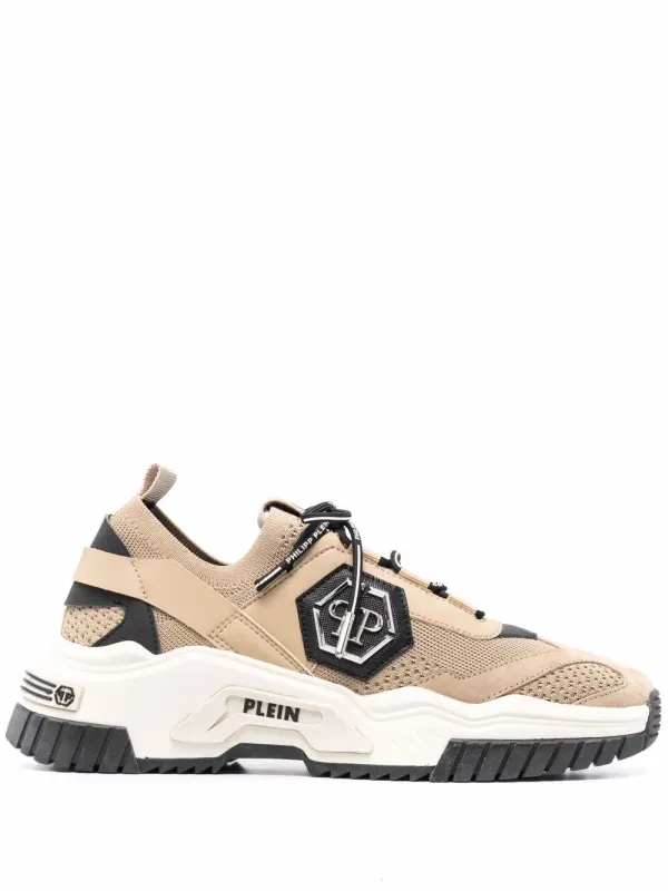 Philipp Plein Predator low-top – Bruin (AAASUSC0096PTE003N)