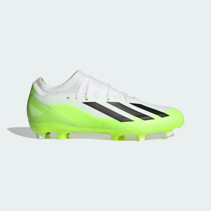 adidas X Crazyfast.3 FG Cloud White Core Black Lucid Lemon (HQ4534)