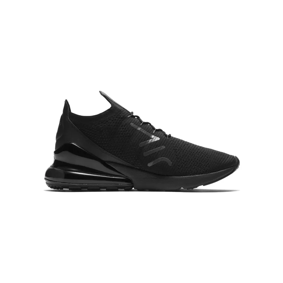 Nike Air Max 270 Flyknit Triple Black Black/Anthracite-Black (AO1023-005)