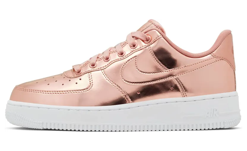 Nike Air Force 1 SP ‘Metallic Rose Gold’ Metallic Red Bronze/White/Rose Gold (CQ6566-900)