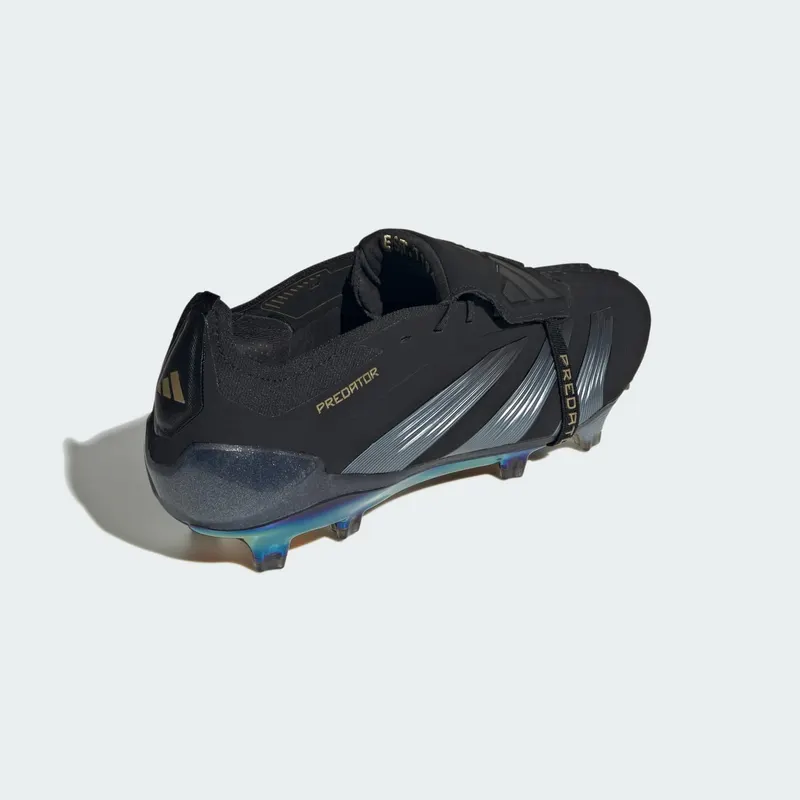 adidas Predator Elite Foldover Tongue FG Core Black Carbon Gold Metallic (IF6444)