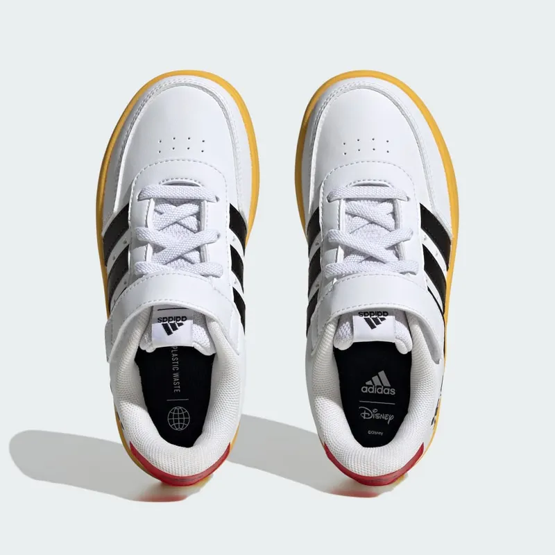 Adidas adidas Breaknet x Disney Mickey Mouse Kids Cloud White / Core Black / Bold Gold (IG7163)