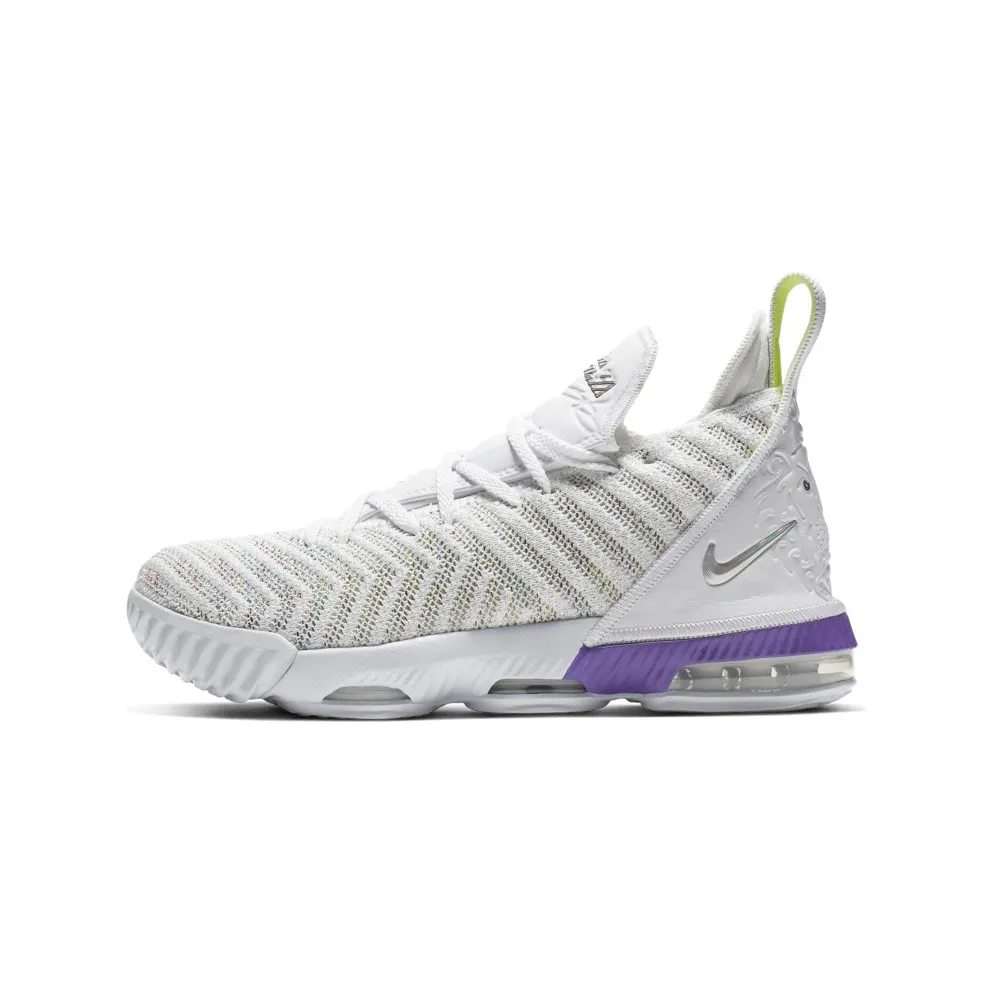 Nike LeBron 16 Buzz Lightyear (GS) White/Multi-Color-Hyper Grape-Volt (AQ2465-102)