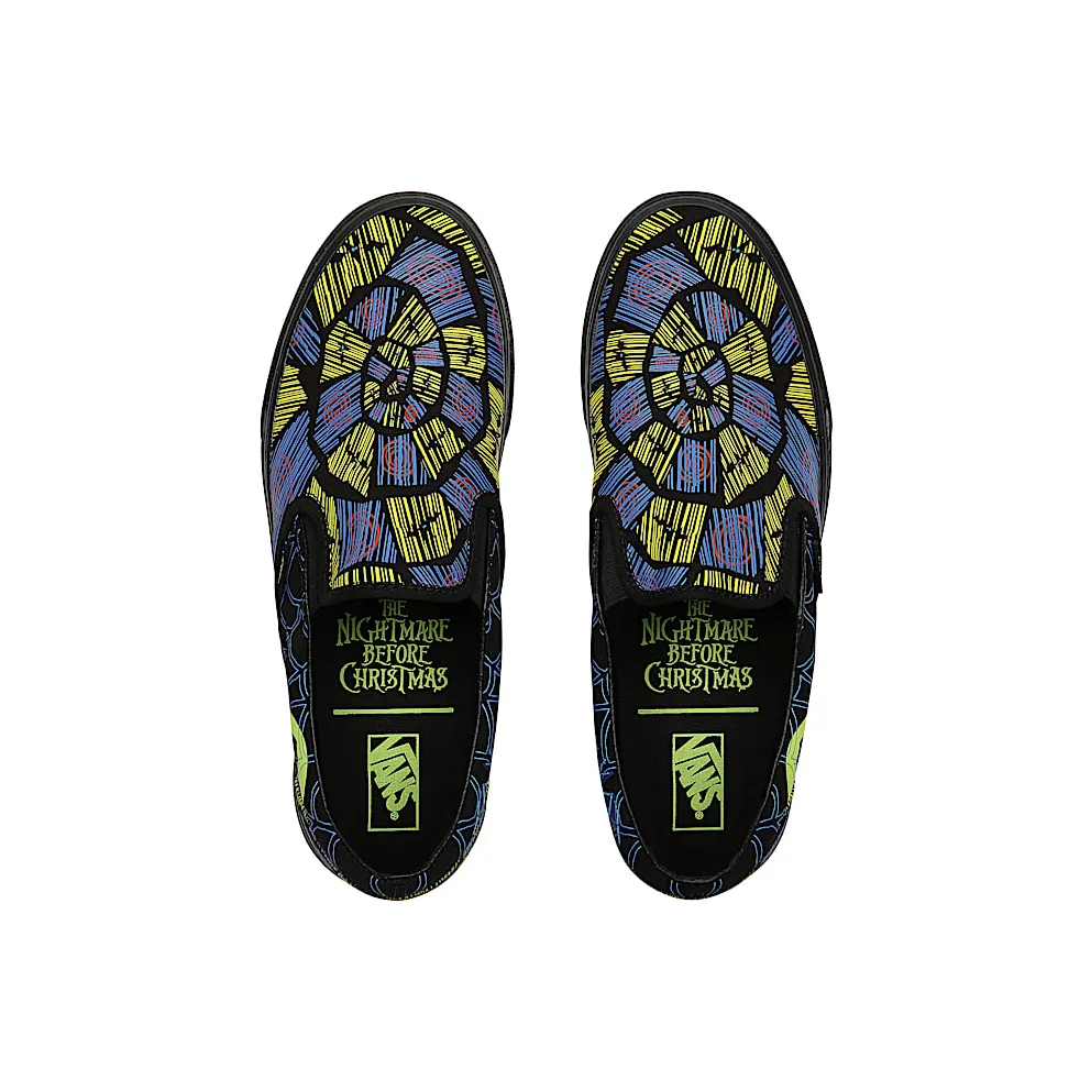 Vans The Nightmare Before Christmas x Classic Slip-On ‘Oogie Boogie’ Black/Multi (VN0A4BV3TA5)