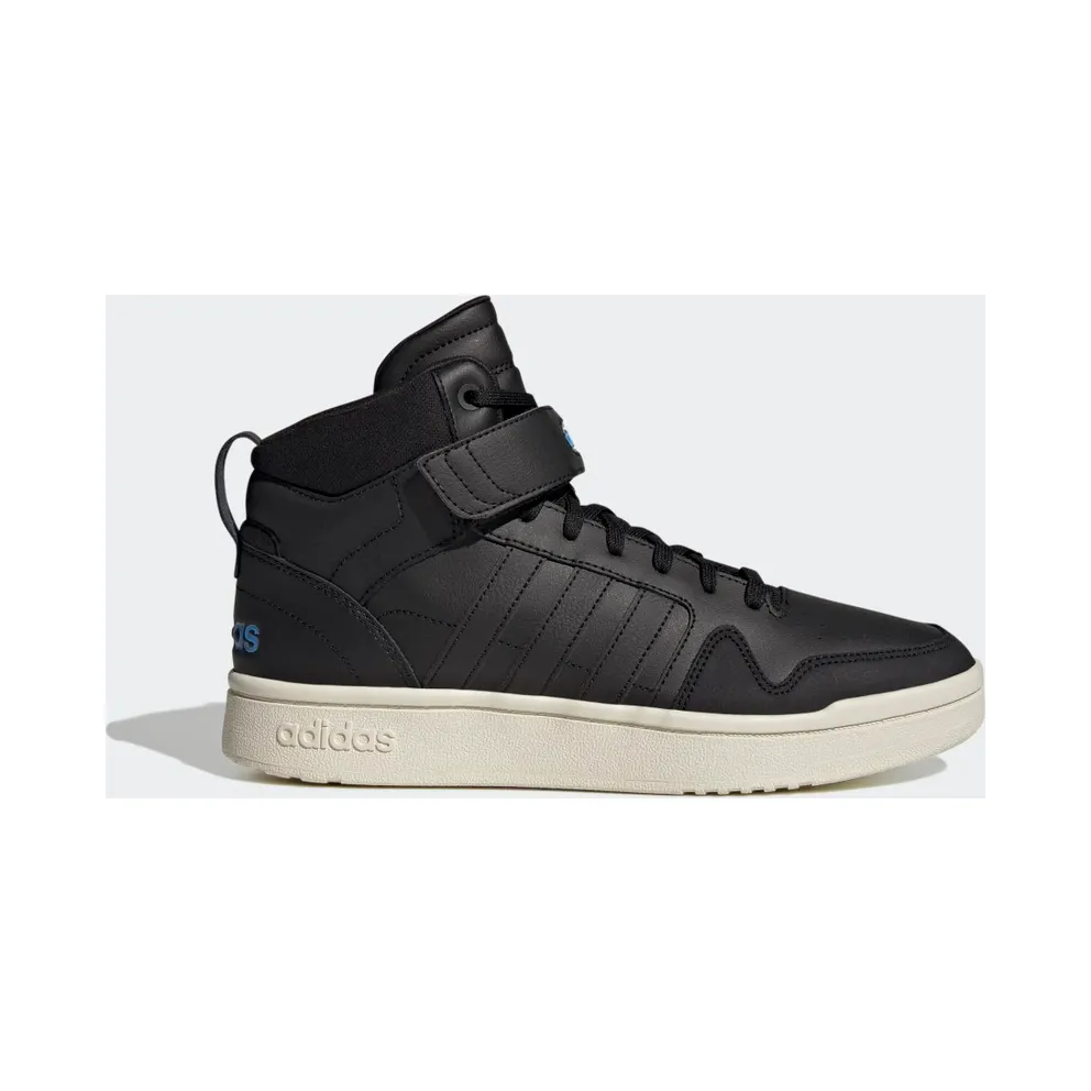 adidas PostMove Mid Cloudfoam Super Lifestyle Basketball Mid Classic Schuh Core Black / Core Black / Pulse Blue (GY7163)
