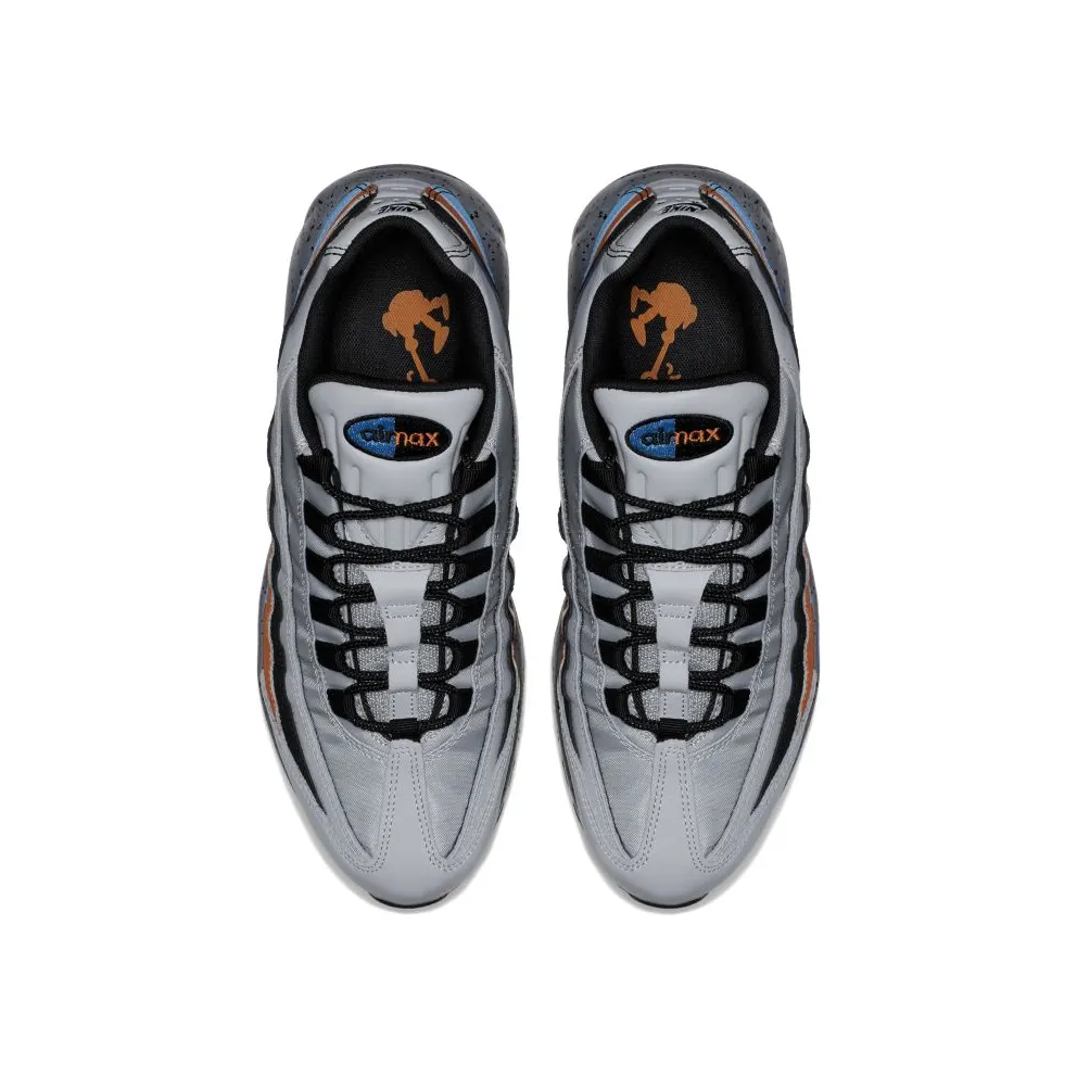 Nike Air Max 95 Wolf Grey Safety Orange Wolf Grey/Safety Orange (538416-015)
