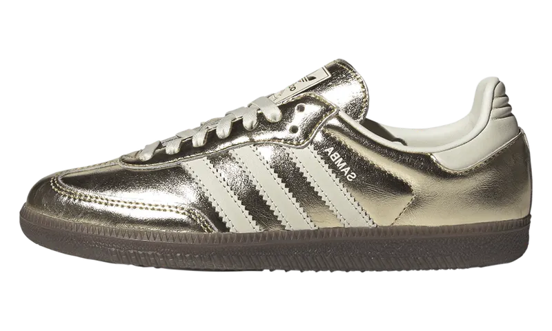 Adidas Samba OG Womens “Metallic Gold” (KJ7479)