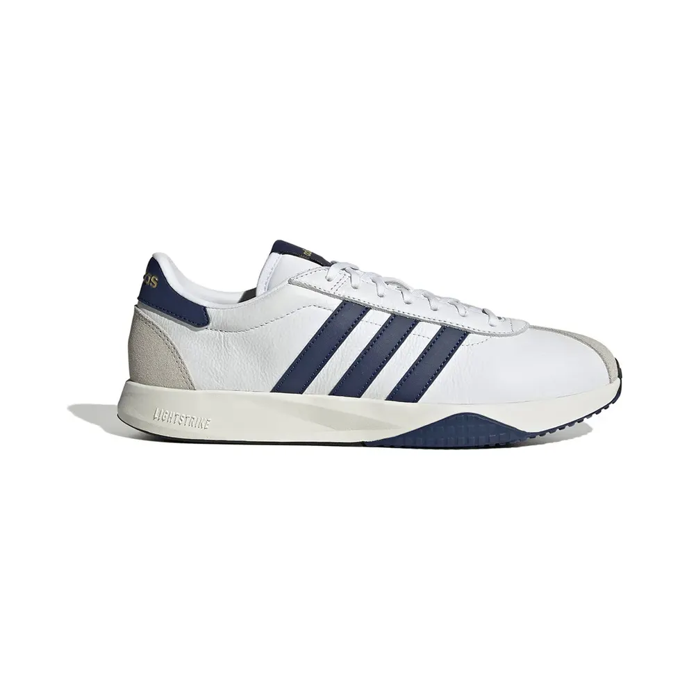 adidas Run 76/26 “Cloud White / Dark Blue / Gold Metallic” (HQ2337)