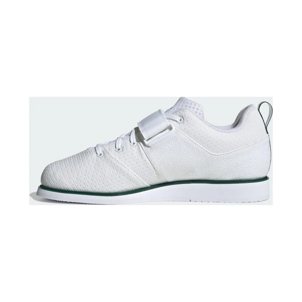 Adidas Powerlift 5 Weightlifting Cloud White / Core Black / Collegiate Green (IH8236)