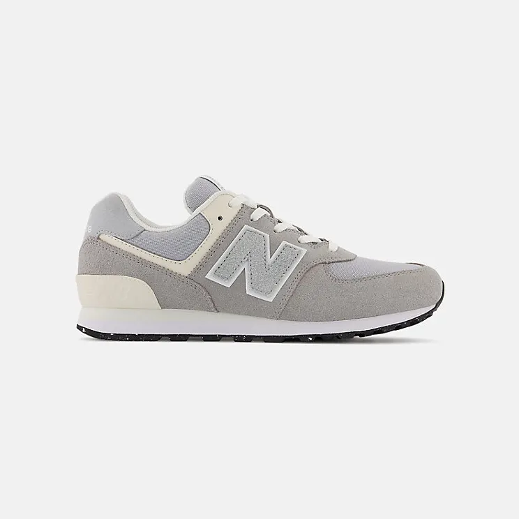 New Balance Kids Gray 574 Big Kids Sneakers (GC574RD1)