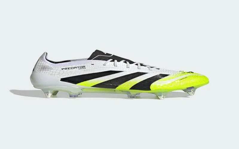 adidas Predator Elite SG Cloud White Core Black Lucid Lemon (JI1067)