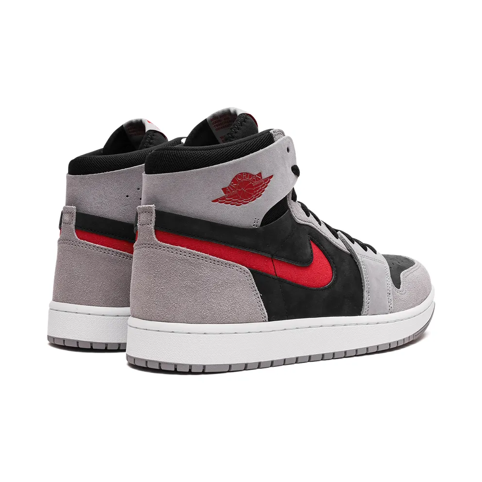 Jordan 1 High Zoom Air CMFT 2 “Black Fire Red Cement” (DV1307-060)