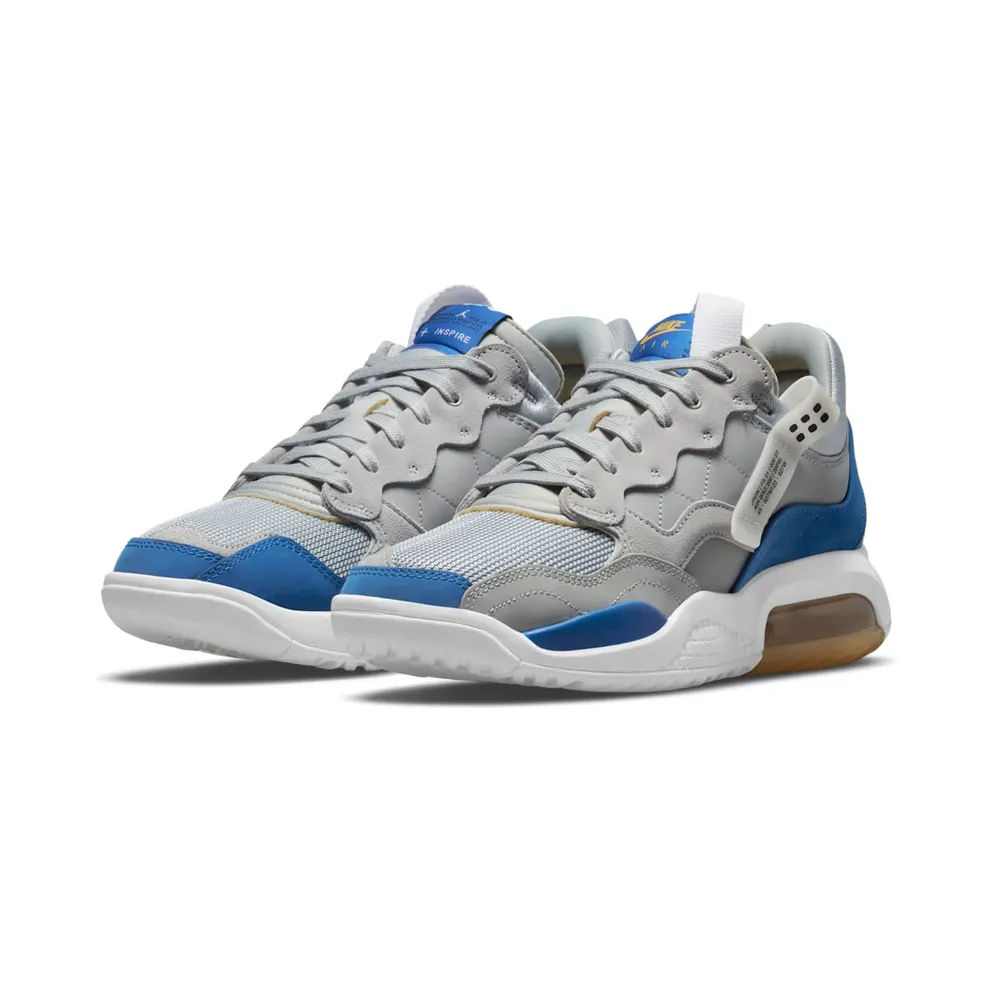 Jordan MA2 “Light Smoke Grey / University Blue / Pollen / Game Royal” (CV8122-004)