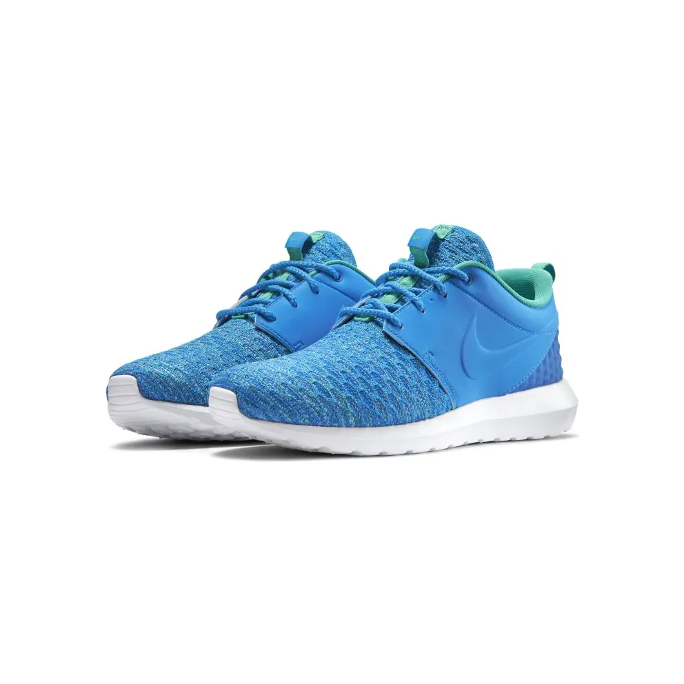Nike Roshe NM Flyknit Photo Blue Photo Blue/Solar-Atomic Teal (746825-400)