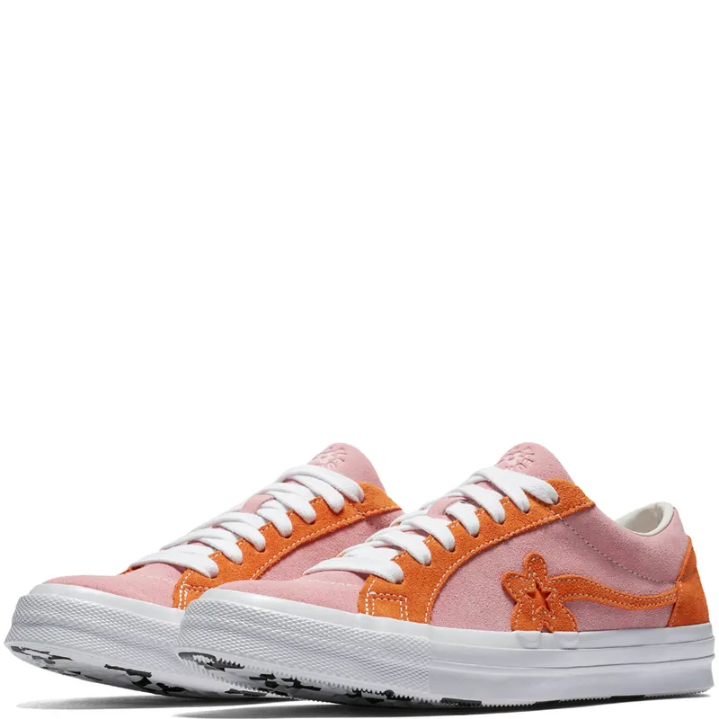 Converse One Star Ox Tyler the Creator Golf Le Fleur Pink Orange Candy Pink/Orange Peel-White (162125C)