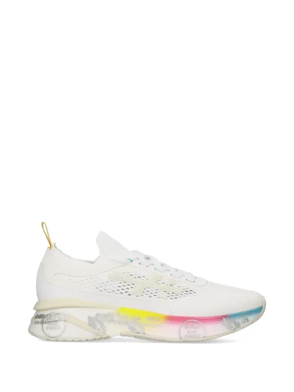 Premiata MoeRun mit Mesh-Einsatz – Nude (MOERUN8260)