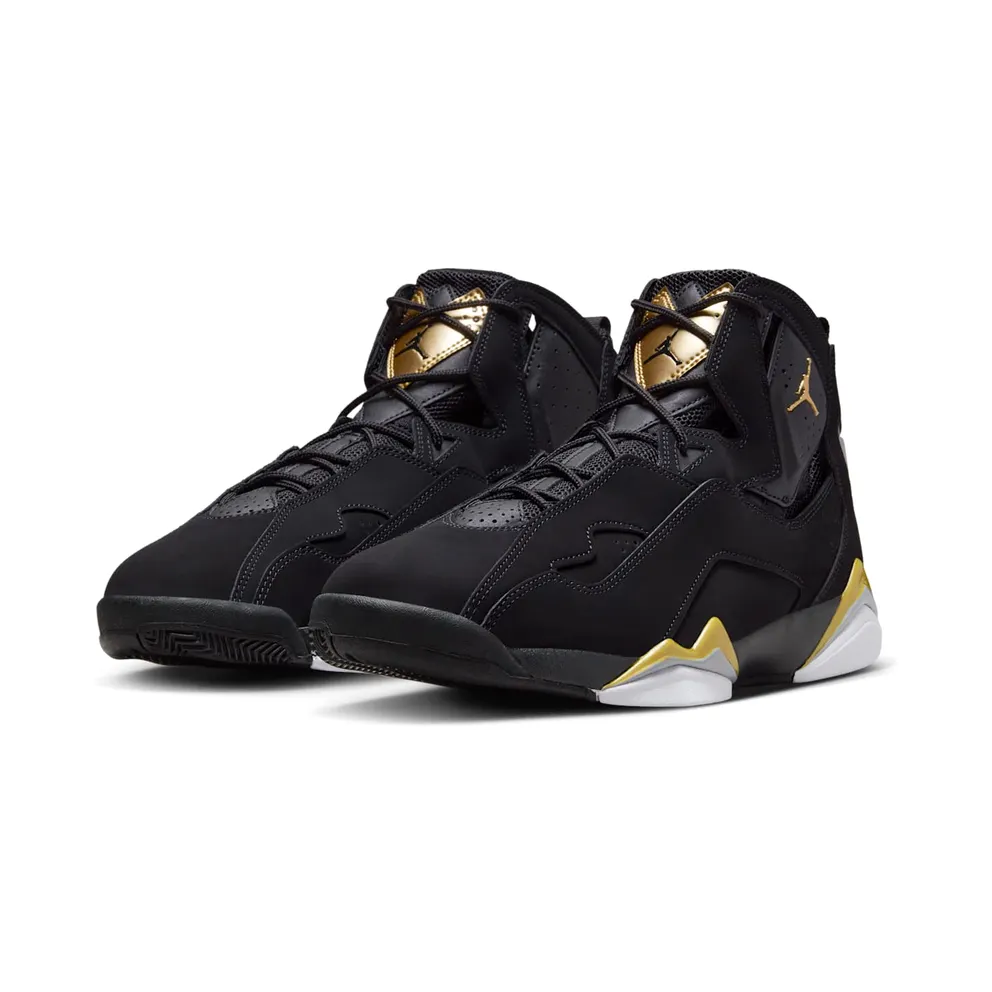 Jordan True Flight Black Metallic Gold Black/Metallic Gold-Wolf Grey-White (342964-070)