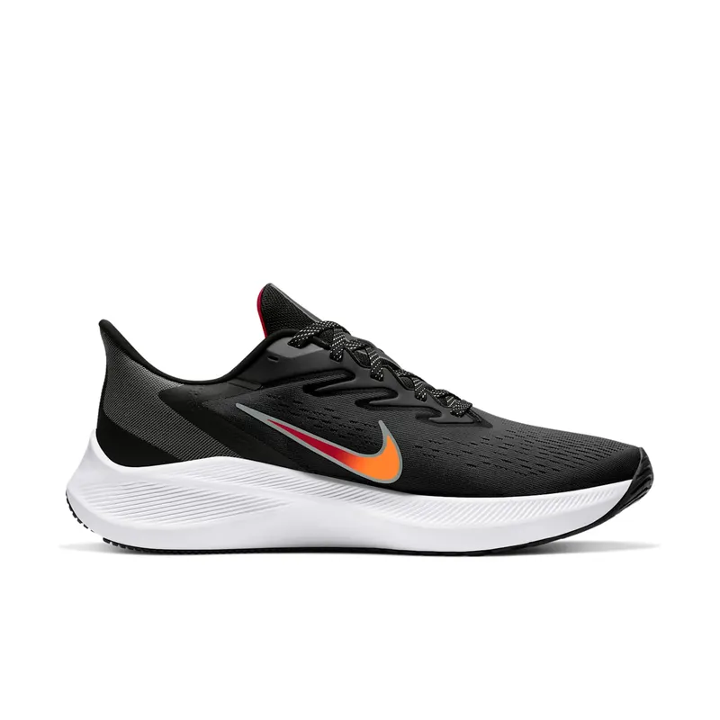 Nike Air Zoom Winflo 7 Black Total Orange (CJ0291-011)