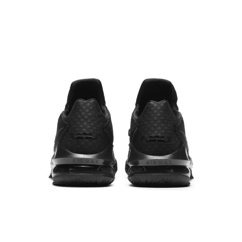 Nike LeBron 17 Low Triple Black Black/Black-Dark Grey-Black (CD5007-003)