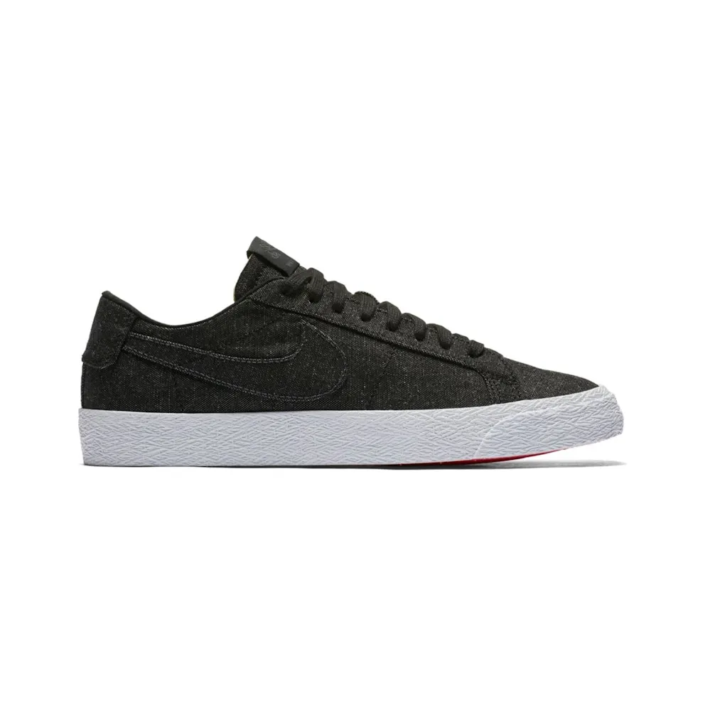 Nike Zoom Blazer Low SB Canvas Deconstructed “Black / Anthracite” (AH3370-001)