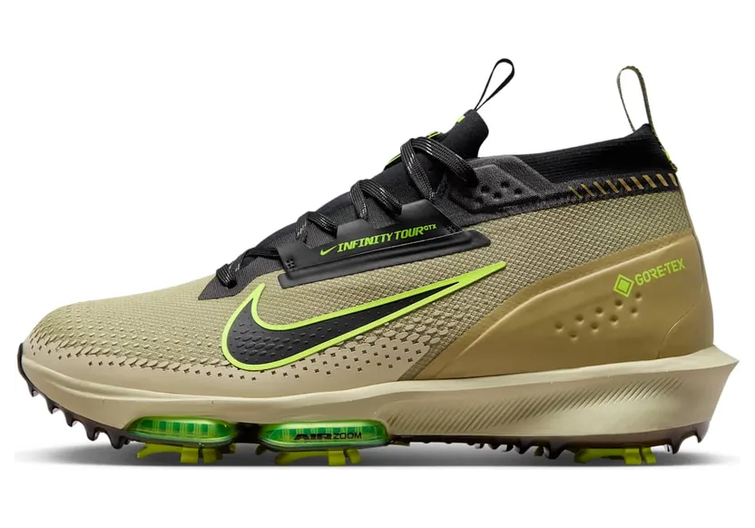 Nike Infinity Tour 2 GORE-TEX “Dusty Olive / Volt / Black” (FV4897-300)