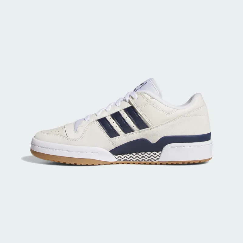 Adidas Forum Low Chalk White / Collegiate Navy / Cloud White (HQ9422)