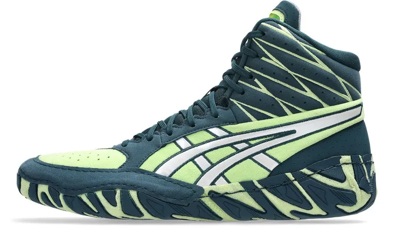ASICS Aggressor 6 Tranquil Teal Lime Green (1081A067-300)