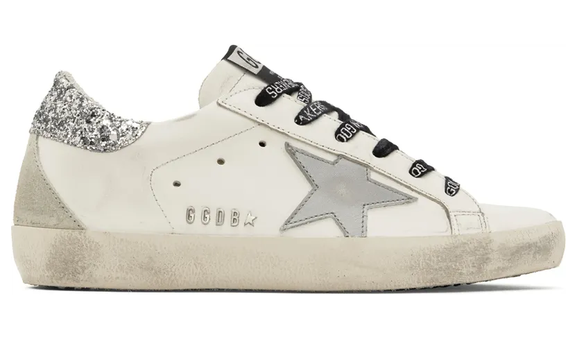 Golden Goose SSENSE Exclusive White Superstar Sneakers (F00102.F003020.10268)