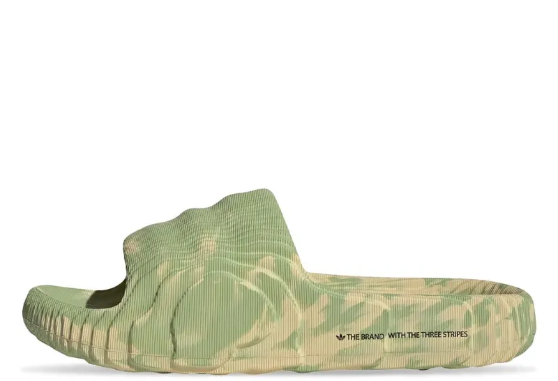 Adidas ADILETTE 22 SLIDES Magic Lime / St Desert Sand / Magic Lime (GY1597)