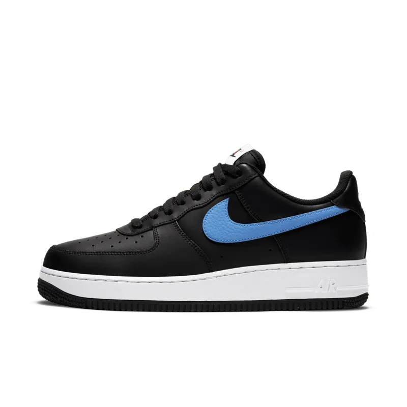 Nike Air Force 1 Low 3D (2020) Black/University Red-White-Photo Blue (CT2816-001)