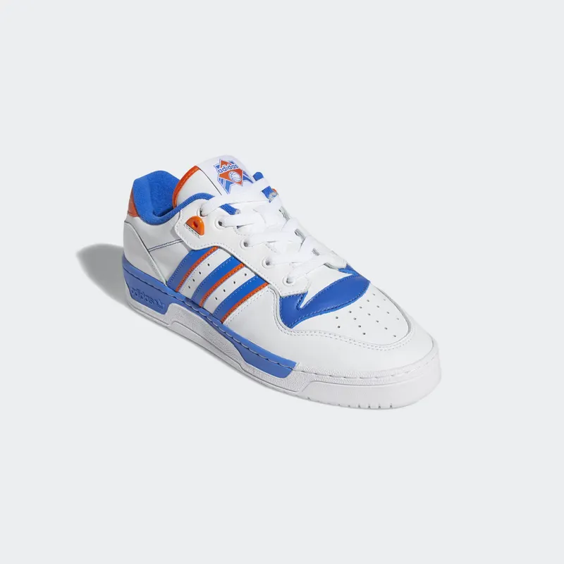 adidas Rivalry Low Cloud White Blue Cloud White/Blue/Orange (FU6833)