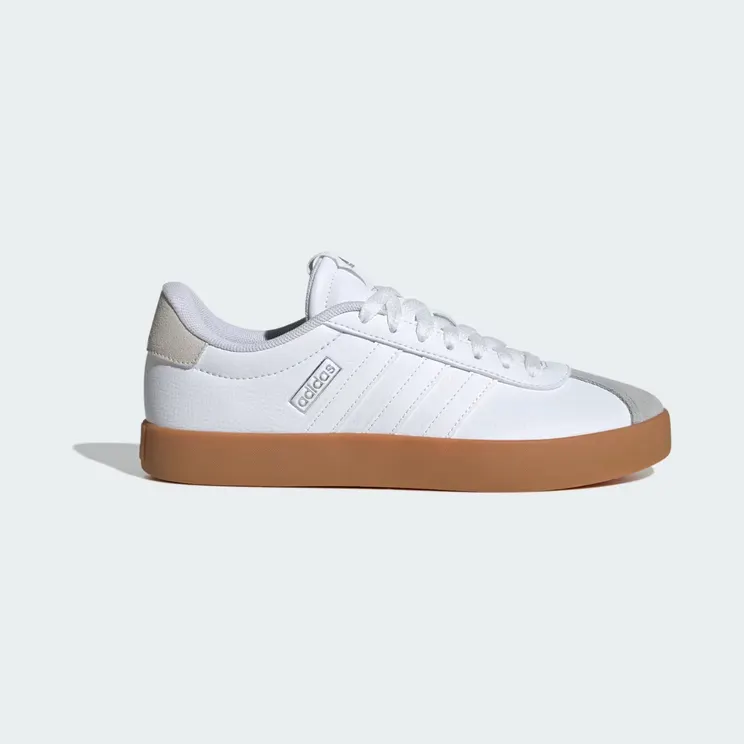 adidas VL Court 3.0 “Cloud White / Cloud White / Silver Metallic” (JR8660)