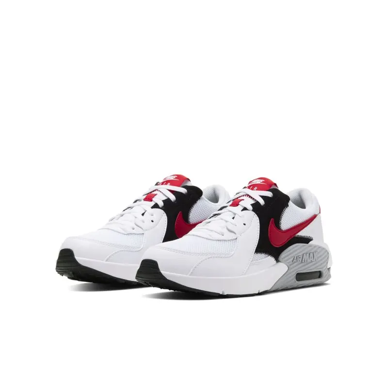Nike Air Max Excee White University Red (GS) White/Black/Wolf Grey (CD6894-105)