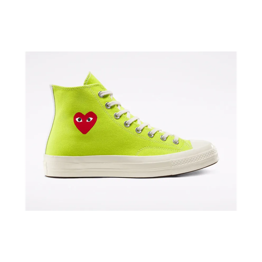 Converse Chuck Taylor All-Star 70s Hi Comme des Garcons Play Bright Green (2020) (168299C)