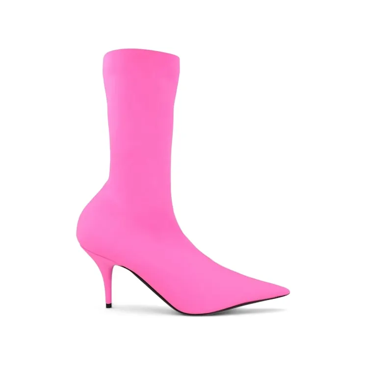 Balenciaga Knife Bootie M80 Fluorescent Pink (548265 W2ES0 5000)