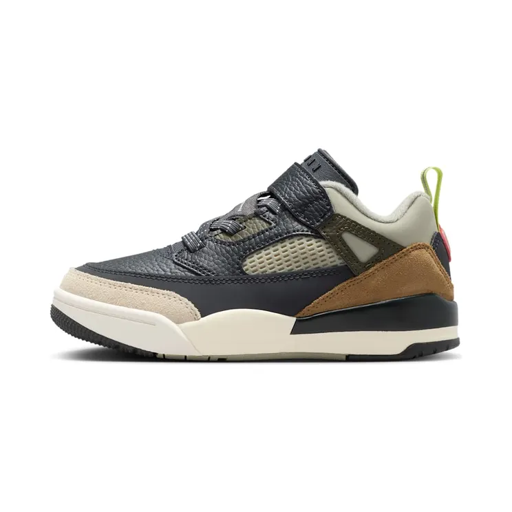 Jordan Air Jordan Spizike Low Grey “Anthracite / Light Wild Mango / Cargo Khaki / Spruce Fog” (FQ3951-007)
