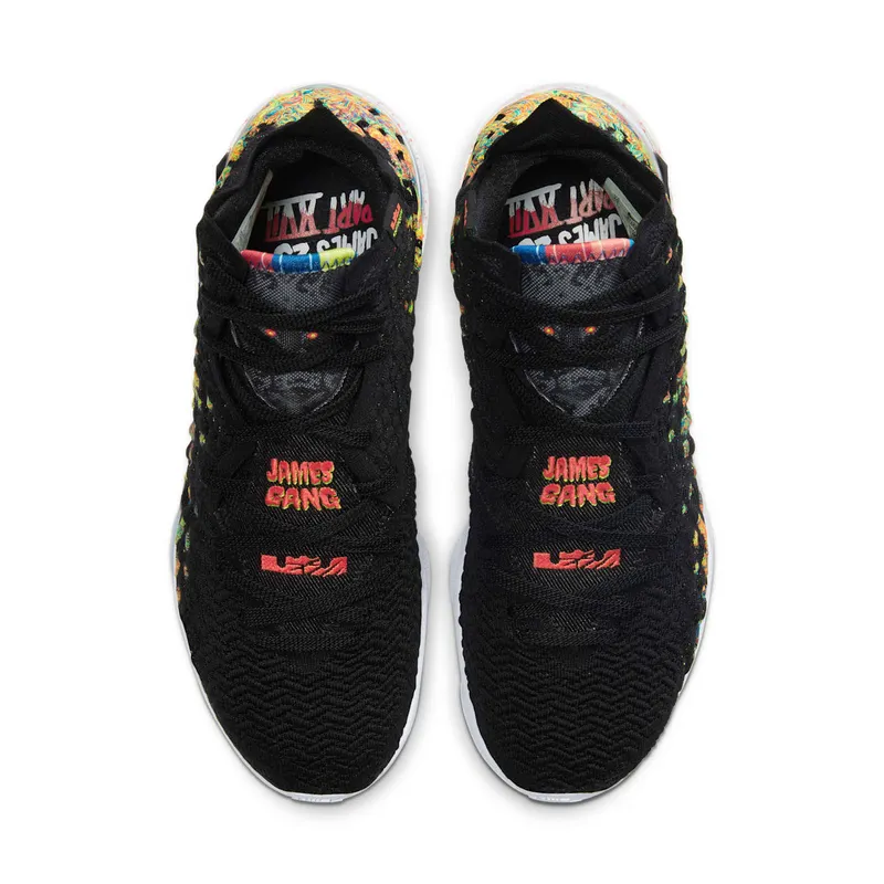 Nike LeBron 17 James Gang Black/Black-Multi-Color (BQ3177-005)