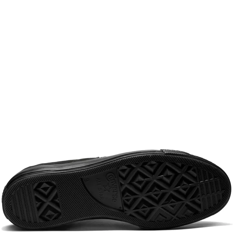 Converse One Star Suede Triple Black Low Top (162950C)