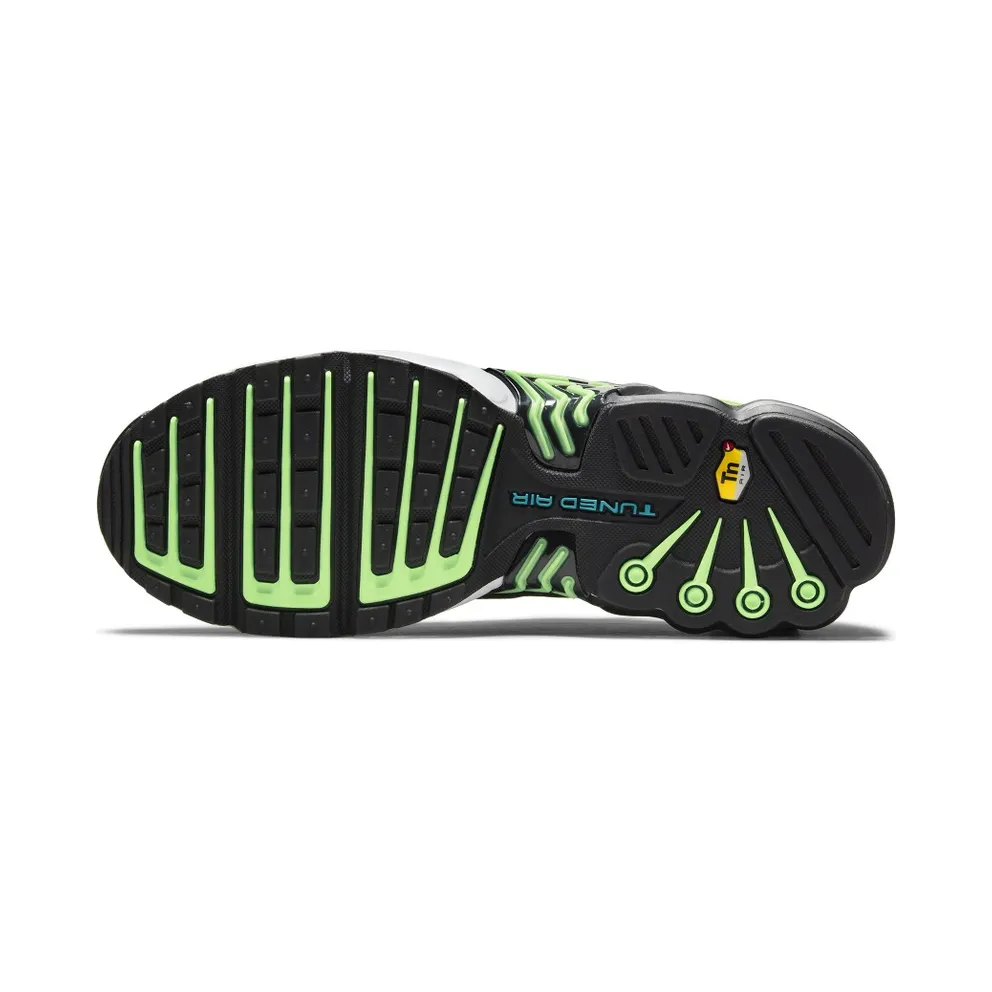Nike Air Max Plus 3 Black “Off-Noir / Lime Glow / White / Aquamarine” (DM2835-001)