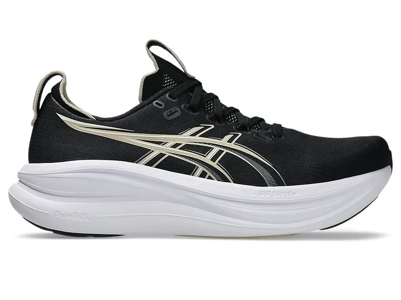 ASICS GEL-NIMBUS 28 WIDE “Black / Feather Grey” (1011C144-002)