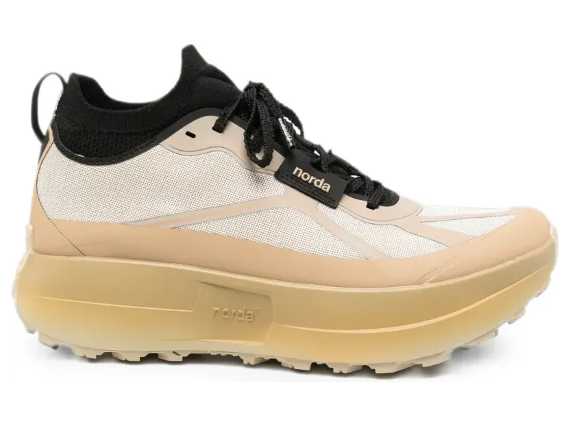 norda panelled lace-up sneakers – Beige (055 – M – Strato)