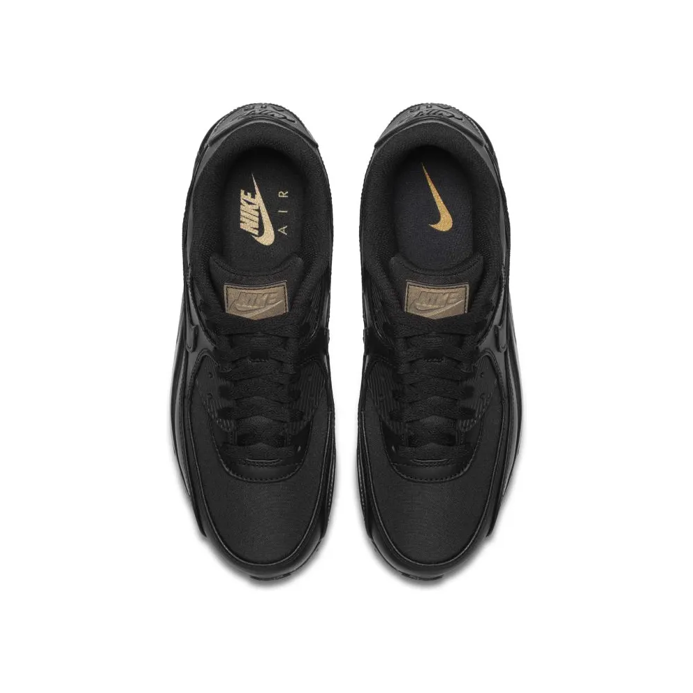 Nike Air Max 90 Hidden Reflective Black/Black-Metallic Gold (700155-011)