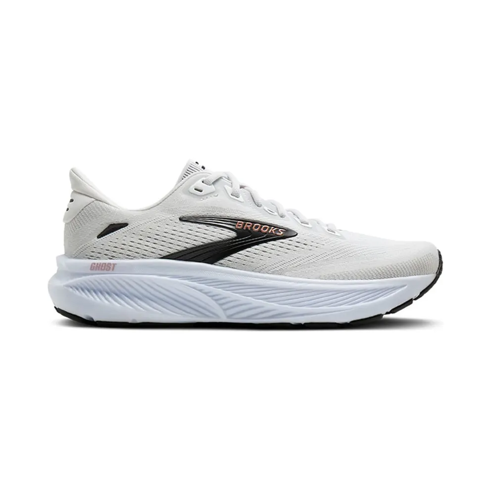 Brooks Ghost White / Black / Rose Gold (120482-1B-105)