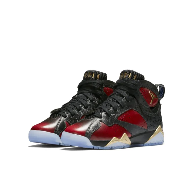 Jordan 7 Retro Doernbecher (GS) Black/University Red (898650-015)