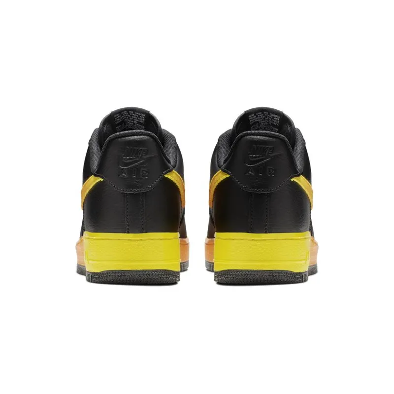 Nike Air Force 1 Low Black Yellow Orange Black/Opti Yellow-Orange Peel (CJ0524-001)